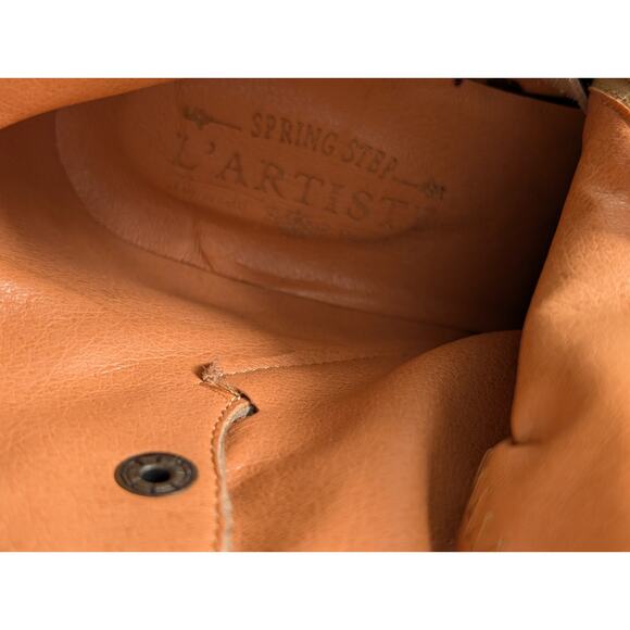 L'Artiste by Spring Step Madonna Leather Ankle Boots - Grey Multi - Sz 36 - Picture 11 of 11